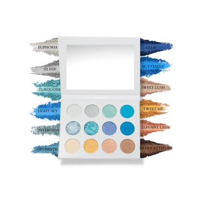 Blue Eyeshadow Palette