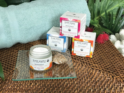 Bergamot Ylang Ylang Deodorant - Certified Organic, Vegan & Cruelty-free