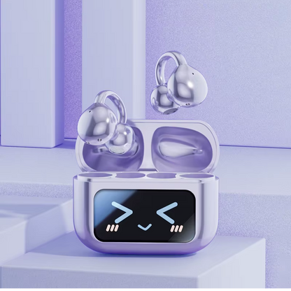 EchoGrip™ M100 ENC Ear Clip Earphones – Style, Sound, and Smart Control