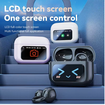 EchoGrip™ M100 ENC Ear Clip Earphones – Style, Sound, and Smart Control